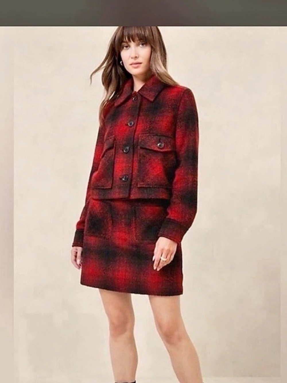 Banana Republic Factory Red Jacket NEW